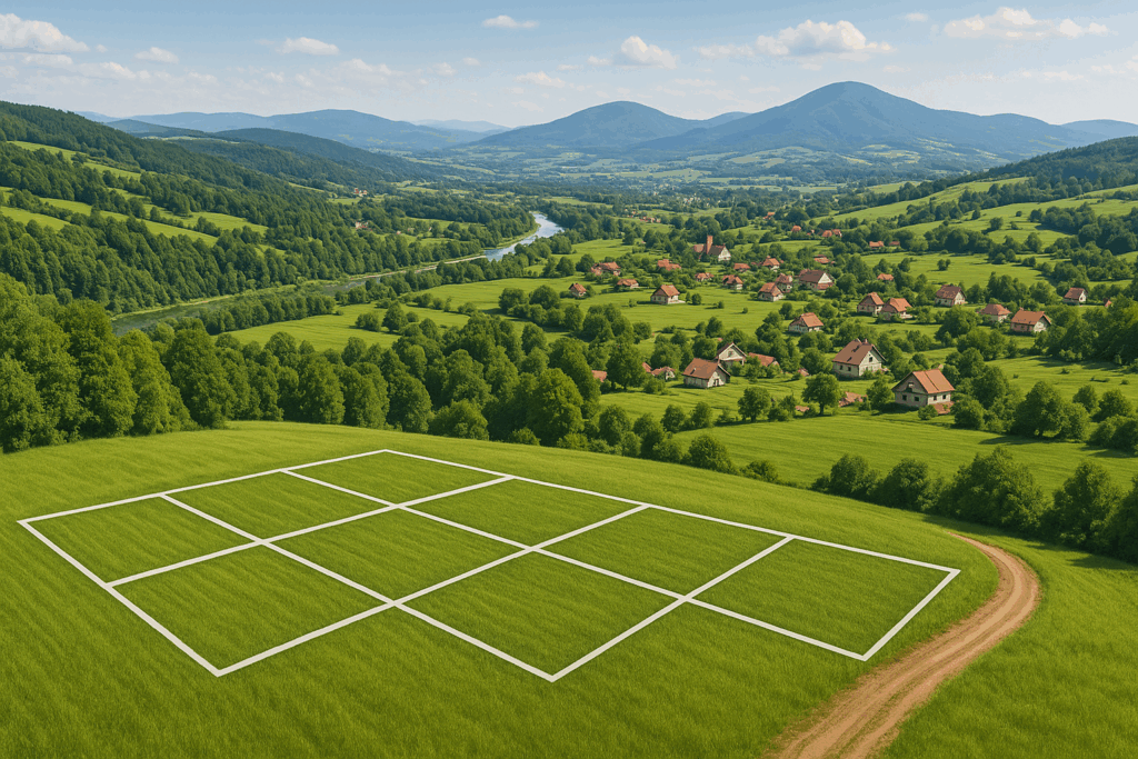 Analiza rynku nieruchomości gruntowych niezabudowanych na terenie powiatu myślenickiego
